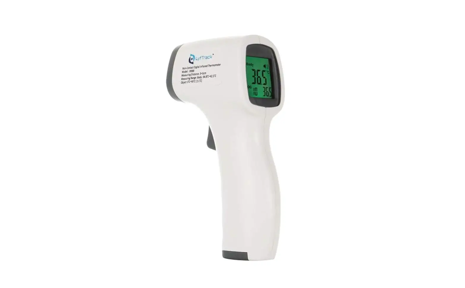 Lyftrack Ir988 Non-contact Digital Infrared Thermometer Instruction Manual