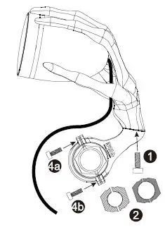 BOSS PHANTOM900 Bluetooth Weather Rated Chrome Speaker fig1