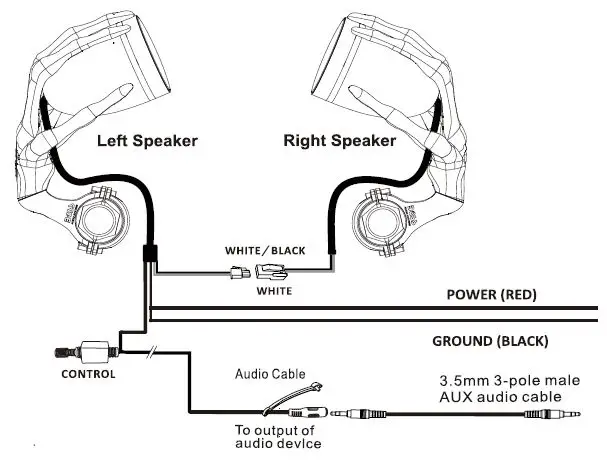 BOSS PHANTOM900 Bluetooth Weather Rated Chrome Speaker fig2