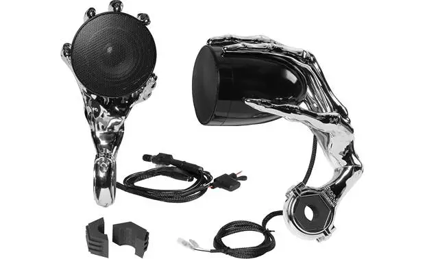 BOSS PHANTOM900 Bluetooth Weather Rated Chrome Speaker image