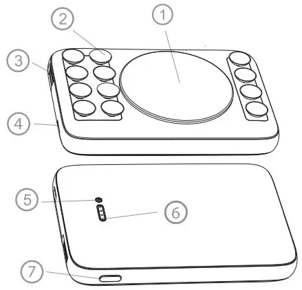 Aerpro Wireless Charging Powerbank APPB100 fig1