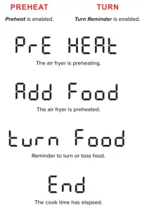 Gourmia GAF846 8 QT Stainless Steel Digital Air Fryer - DISPLAY