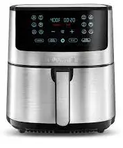 Gourmia GAF846 8 QT Stainless Steel Digital Air Fryer