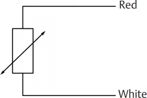 Dual Element 2-wire-Red White