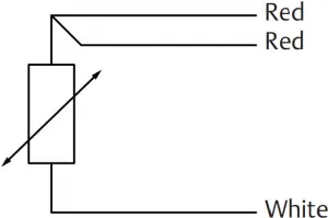 Dual Element 3-wire red white