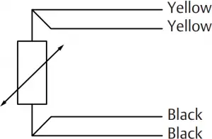 Dual Element 4-wire yellow black