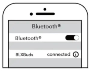 Phone's Bluetooth settings