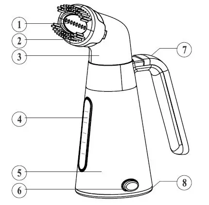 Inalsa Handy Steam Garmet Steamer - Handy Steam