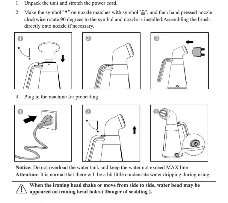Inalsa Handy Steam Garmet Steamer - How To Use