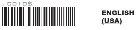 Marson Technology MT581 2D Wireless Ring Scanner - KEYBOARD LAYOUT