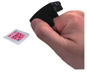 Marson Technology MT581 2D Wireless Ring Scanner - finger1