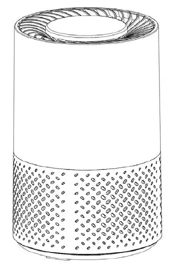 InvisiClean IC-2010 Stella Air Purifier fig 1