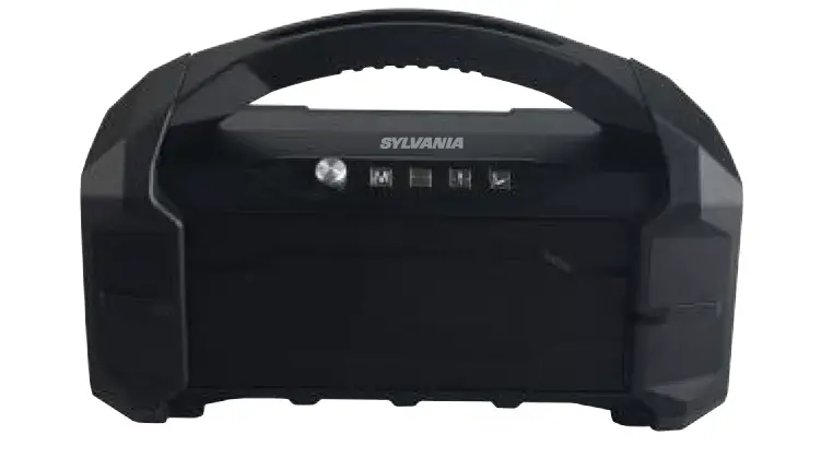 SYLVANIA SP-128 FM Radio Bluetooth Speaker-product