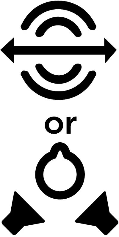 Speakers rear left-right