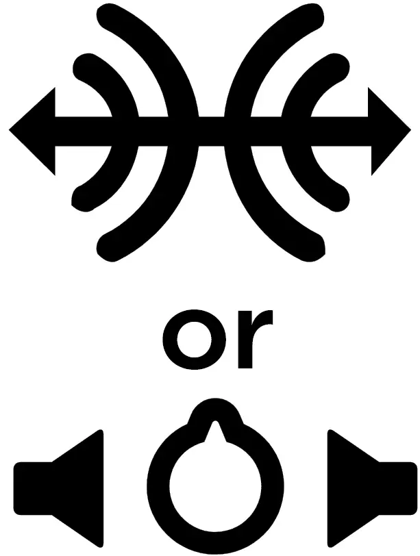 Speakers side left-right