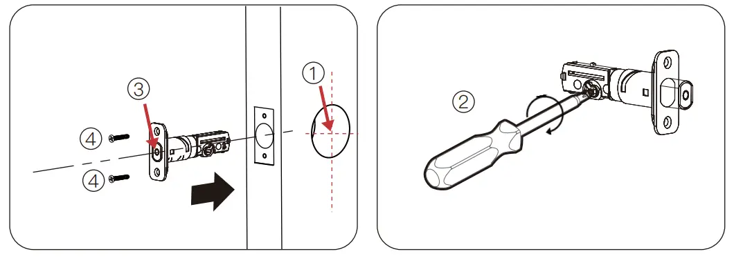 BRAND D1000 JSW Smart Lock and Smart Lock Keypad - Installation