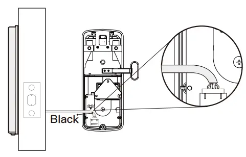 BRAND D1000 JSW Smart Lock and Smart Lock Keypad - connector