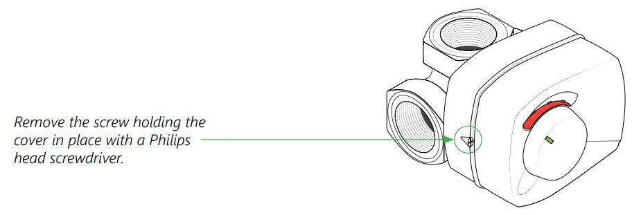 Heat Link VRG131 3 Way Mixing Valve and 58131 Actuator - fig 2
