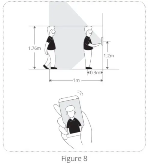 6970312875631 360 Video Doorbell X3 - mounting spot 1