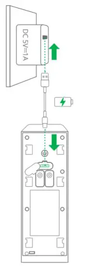 6970312875631 360 Video Doorbell X3 - recharge 1