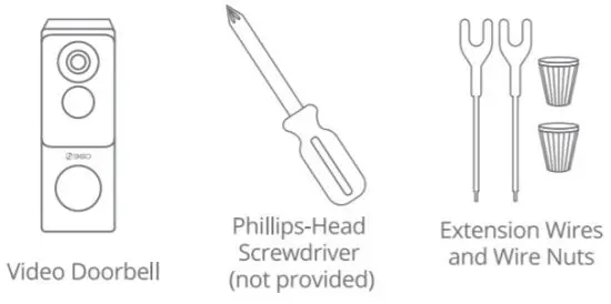 6970312875631 360 Video Doorbell X3 - required 9