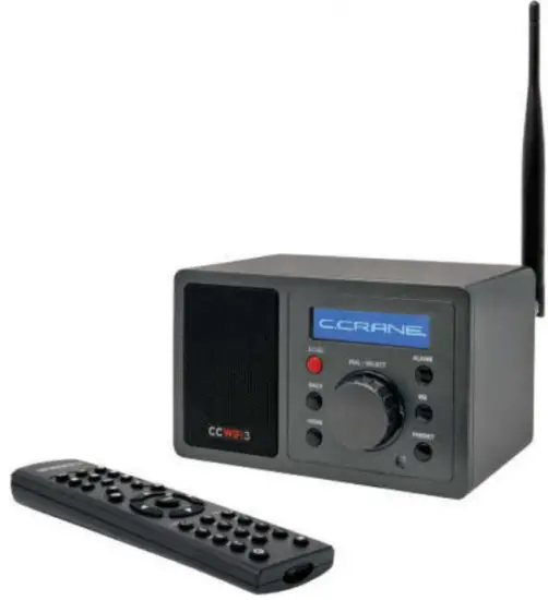 C CRANE CWF3 CCWiFi 3 Internet Radio with Skytune