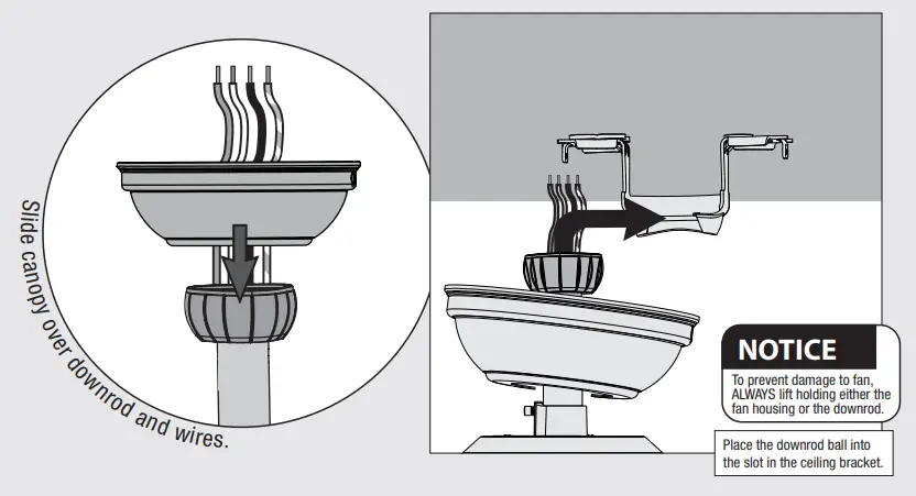 Hunter 59322 Kaplan 64 Inch Ceiling Fan - fig 10