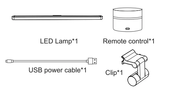 seenDa XL-20 Computer Monitor Lamp Screen Monitor Light Bar with Wireless Remote-Fig1