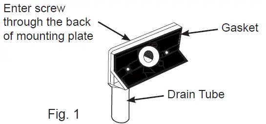 GE APPLIANCE RAD10 Zoneline Drain Kit Fig2