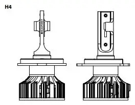 BLAUPUNKT 12v Vehicle Lighting Led Headlamp - STRUCTURE & FUNCTIONS 1