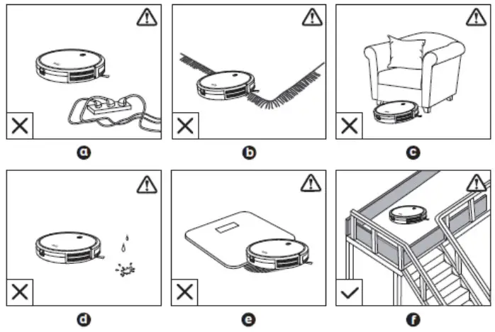 HENRAC TECH HKS 886 Intelligent Robot Cleaner - before Use