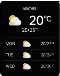 WEIMEI V20 1.32 Inch HD Screen Heart Rate Monitor Sports Bracelet Smart Watch - fig10