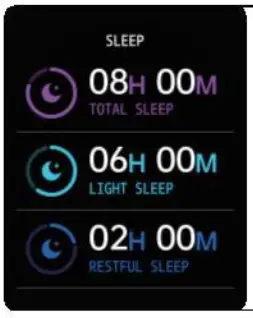 WEIMEI V20 1.32 Inch HD Screen Heart Rate Monitor Sports Bracelet Smart Watch - fig4