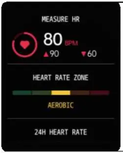 WEIMEI V20 1.32 Inch HD Screen Heart Rate Monitor Sports Bracelet Smart Watch - fig5