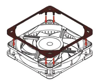 noctua NF-A12x25 PWM Premium Quiet Fan 2