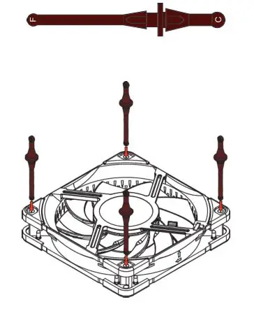 noctua NF-A12x25 PWM Premium Quiet Fan 3