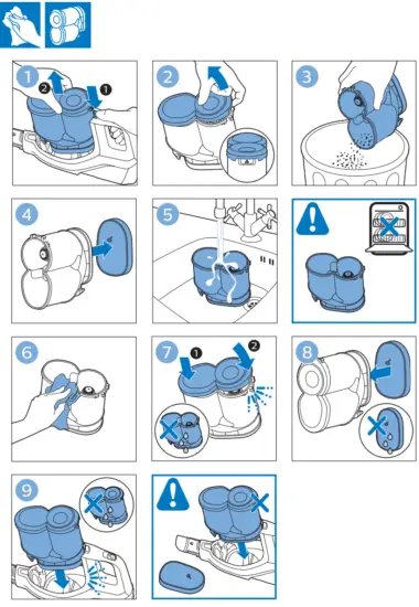 PHILIPS FC6904 SpeedPro Max Aqua Stick Vacuum Cleaner - fig14