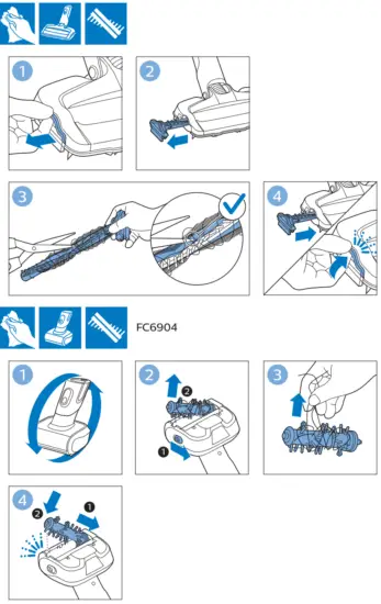 PHILIPS FC6904 SpeedPro Max Aqua Stick Vacuum Cleaner - fig16