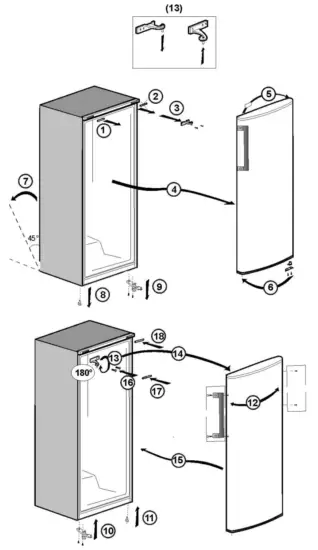 beko RFSA240M23X Upright Freezer - Fig3