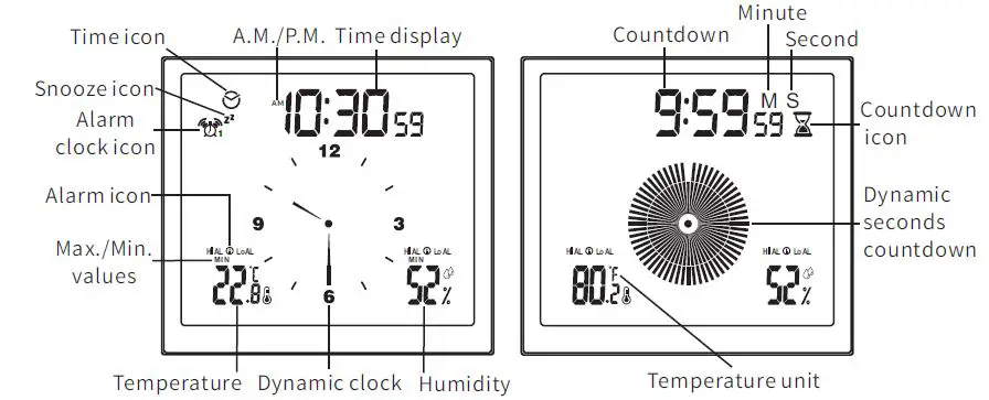 Bol-TS-Wp10-Bathroom-Clock-IP65-Waterproof-FIG-1