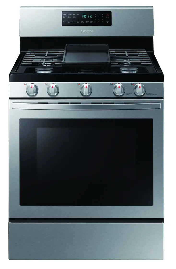SAMSUNG Freestanding Gas Range with Convection 2