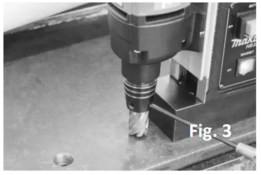 makita HB350 Magnetic Drilling Machine - 10