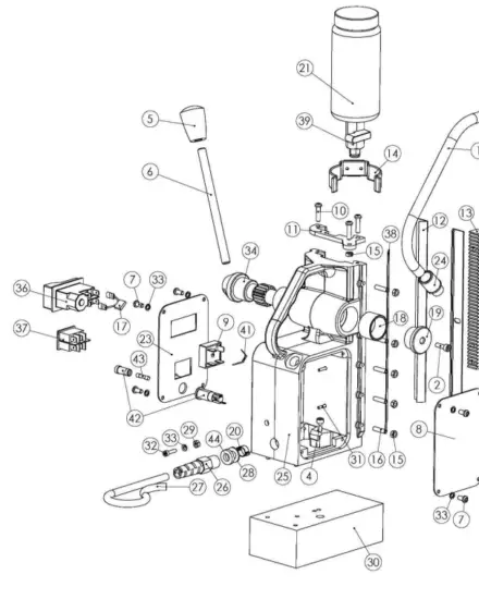 makita HB350 Magnetic Drilling Machine - 17