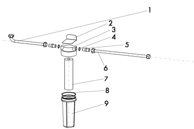 KLARSTEIN 10033256 Ice Cube Maker Instruction Manual - Install the filter