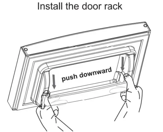 fridgemaster MTM48120F Free Standing Fridge Freezer - figure 7