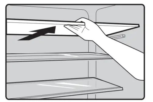 fridgemaster MTM48120F Free Standing Fridge Freezer - figure 8