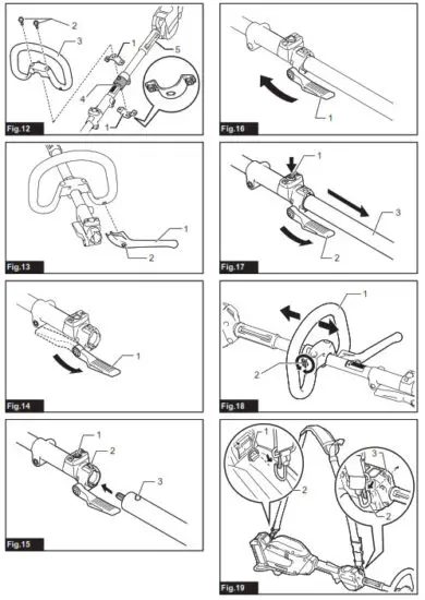 makita UX01G Cordless Multi Function Power Head - fig 3