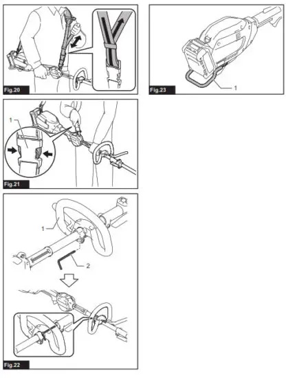 makita UX01G Cordless Multi Function Power Head - fig 4