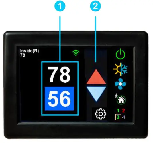 micro Air EasyTouch 355 Touchscreen Thermostat -fig2