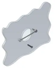 micro Air EasyTouch 355 Touchscreen Thermostat - screw